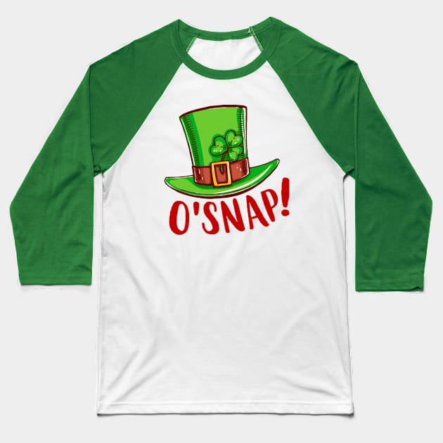 Saint Patrick's Day Baseball T-Shirt by RKP'sTees